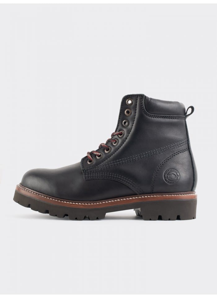 Haiker Men's Leather Lace Up Extra Lightweight Boot Montana Black Style 2415