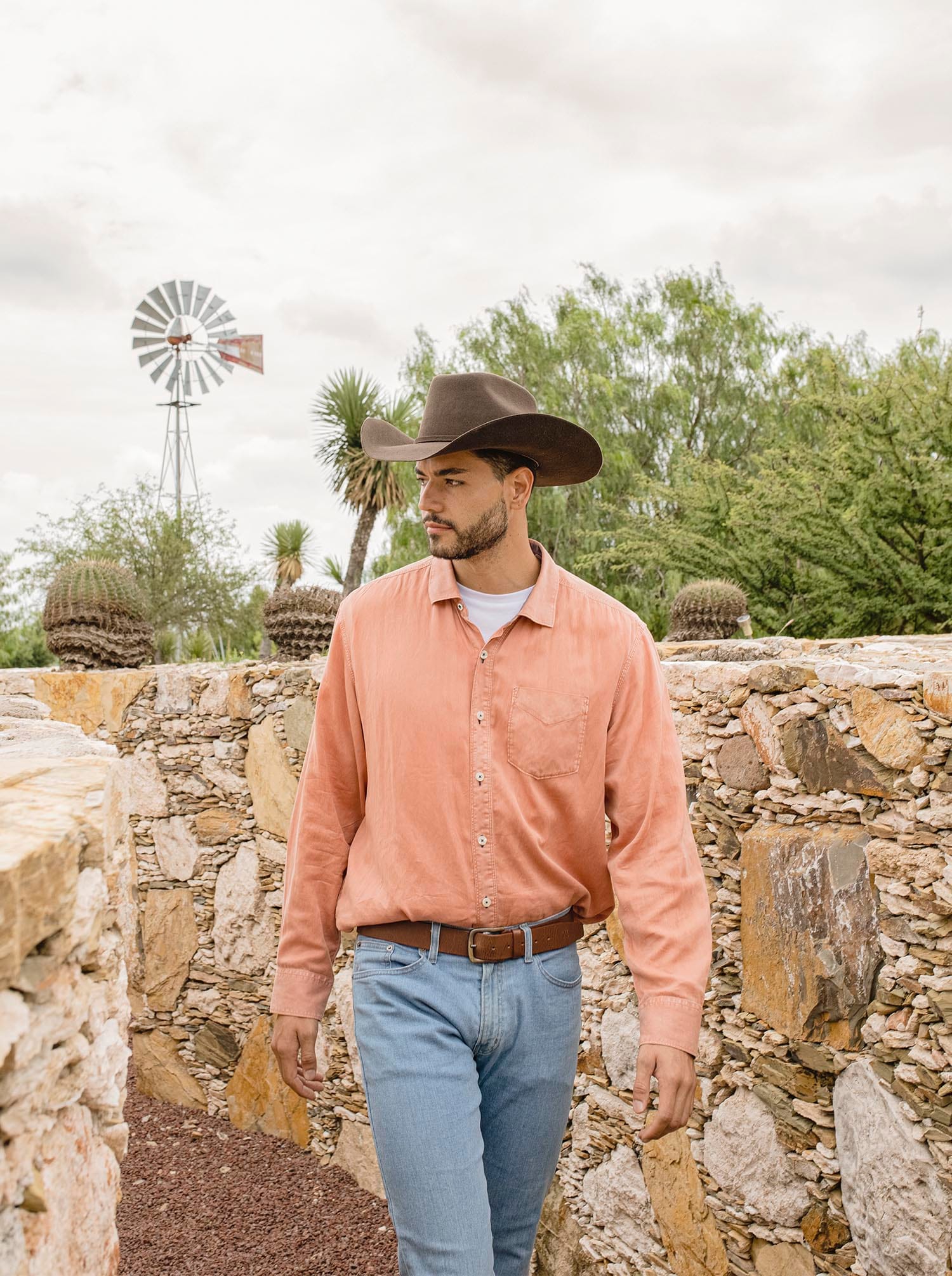 Classic Belt in Ocher Saddle Leather Style 10